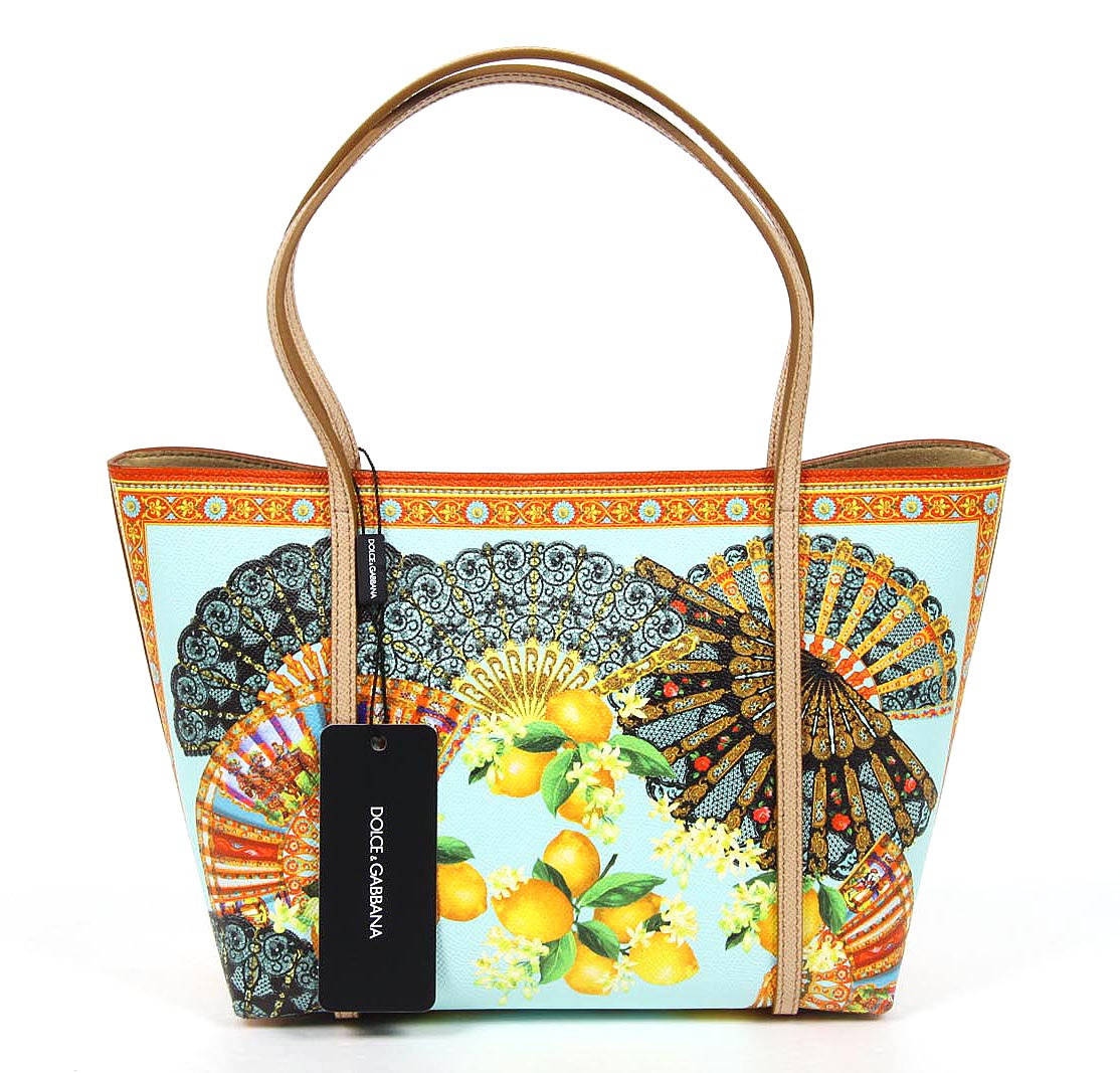 Borsa shopping Dolce & Gabbana St. Dauphine Maoliche BB6022 AP123 8R833