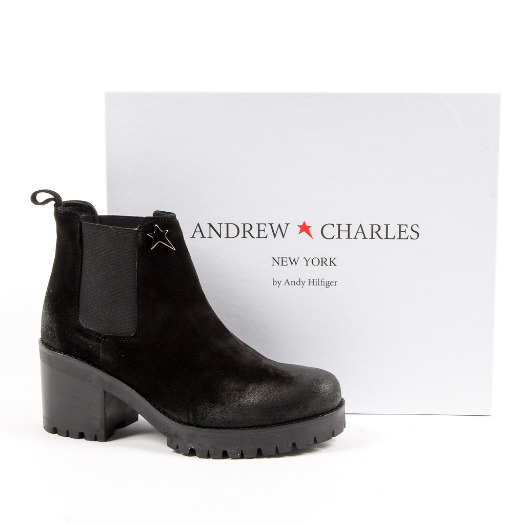 Stivaletti da donna Andrew Charles neri WENDY