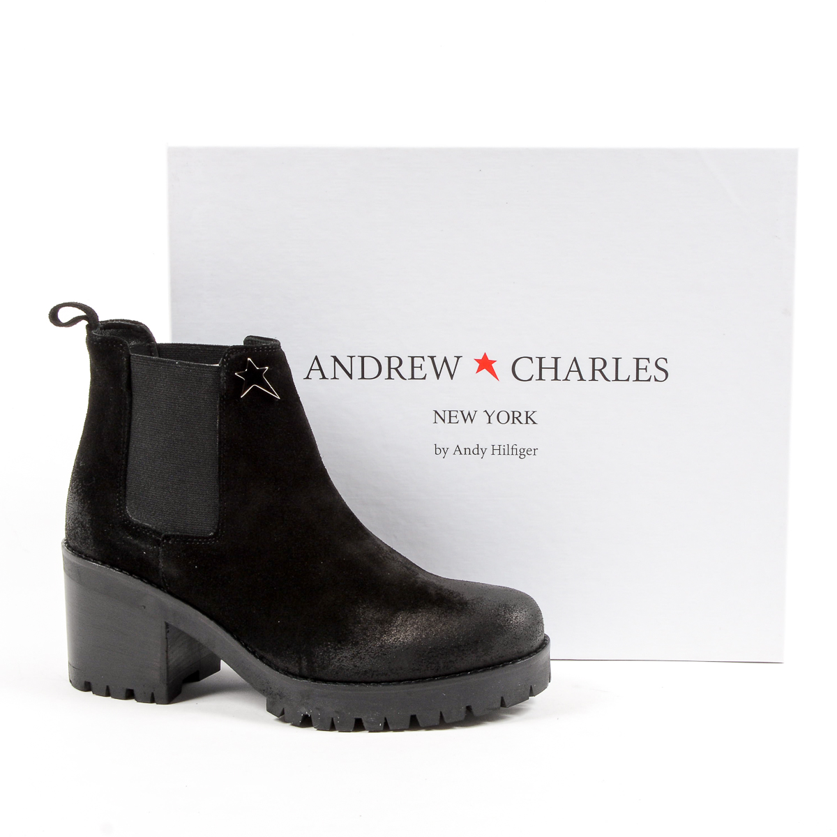Stivaletti da donna Andrew Charles neri WENDY