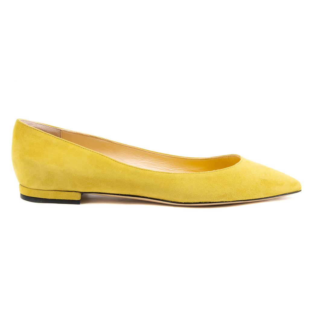 V 1969 Italia Womens Ballerina Yellow JAZZY