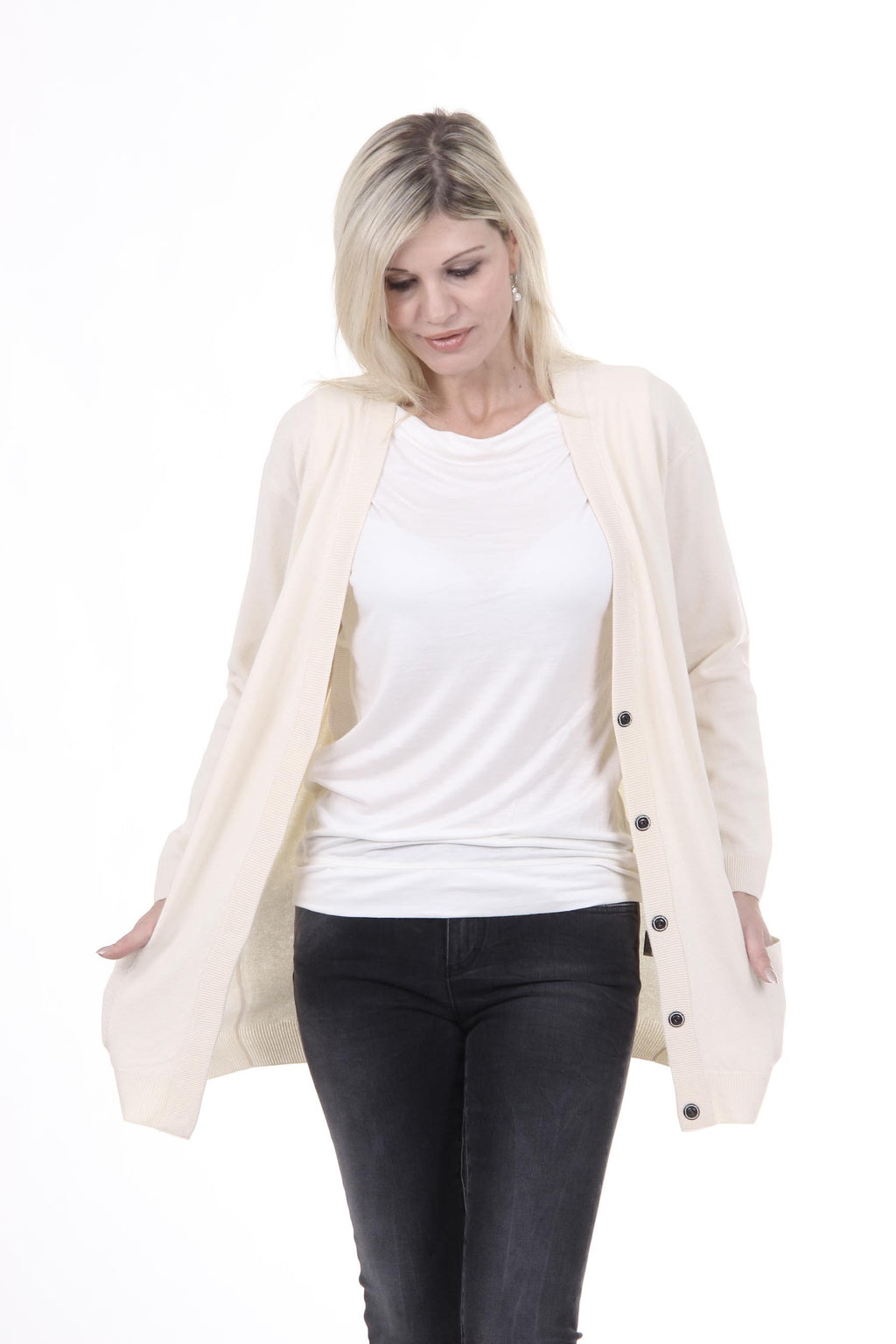 Bottega Veneta Cardigan da donna 336876 VS880 9902