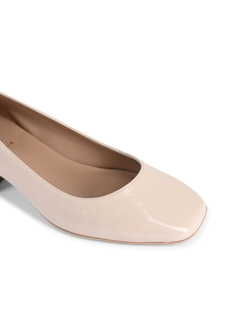 19V69 Italia Ballerina con tacco da donna SOFIA NAPLACK NUDE