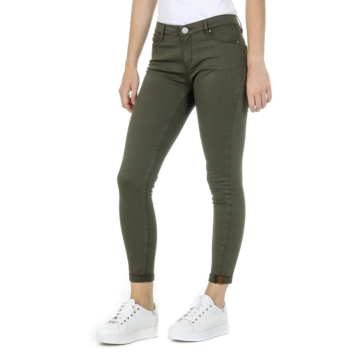 Pantaloni da donna Andrew Charles verdi CLAIRE