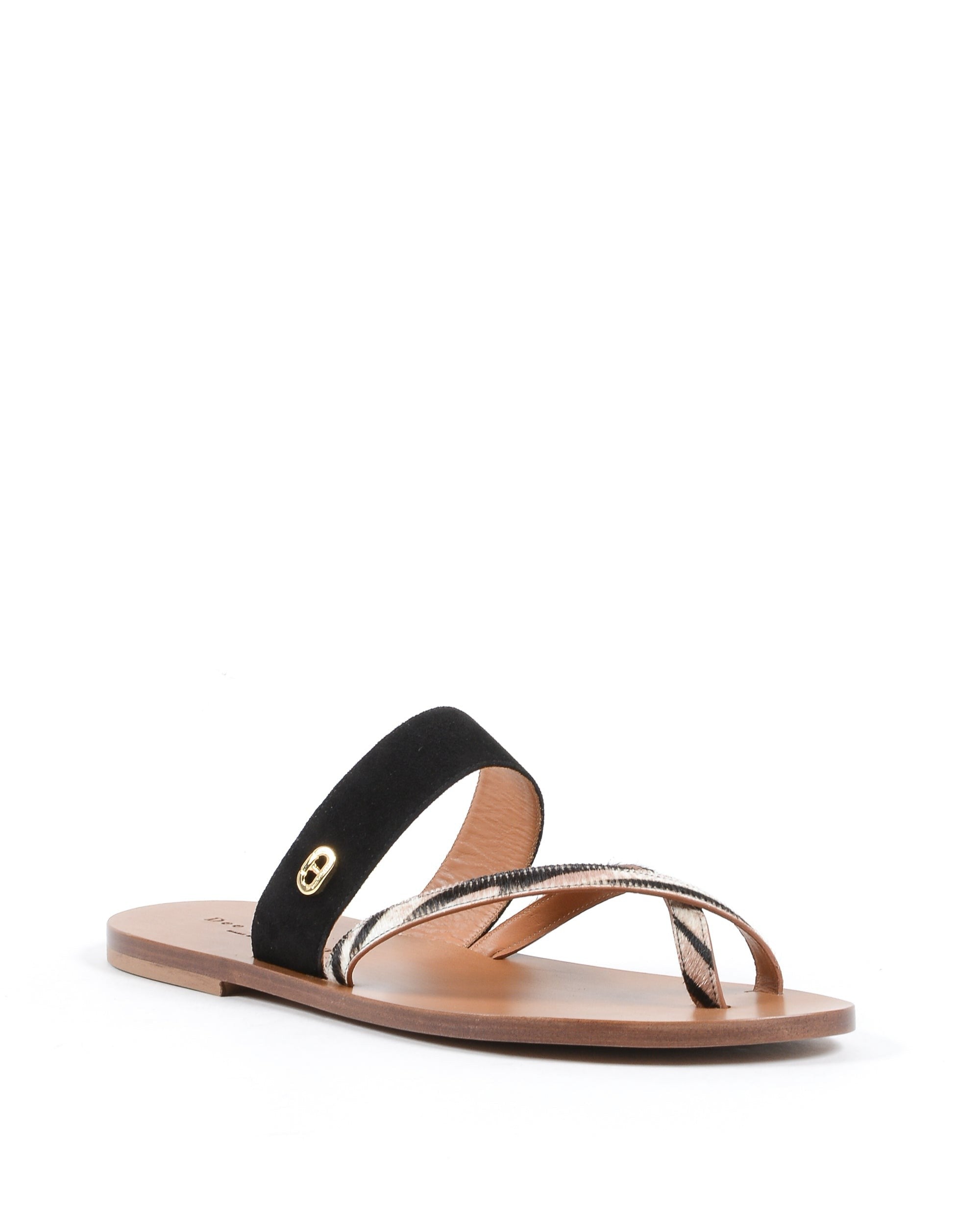 Sandalo dal look fresco Cavallino Zebrato