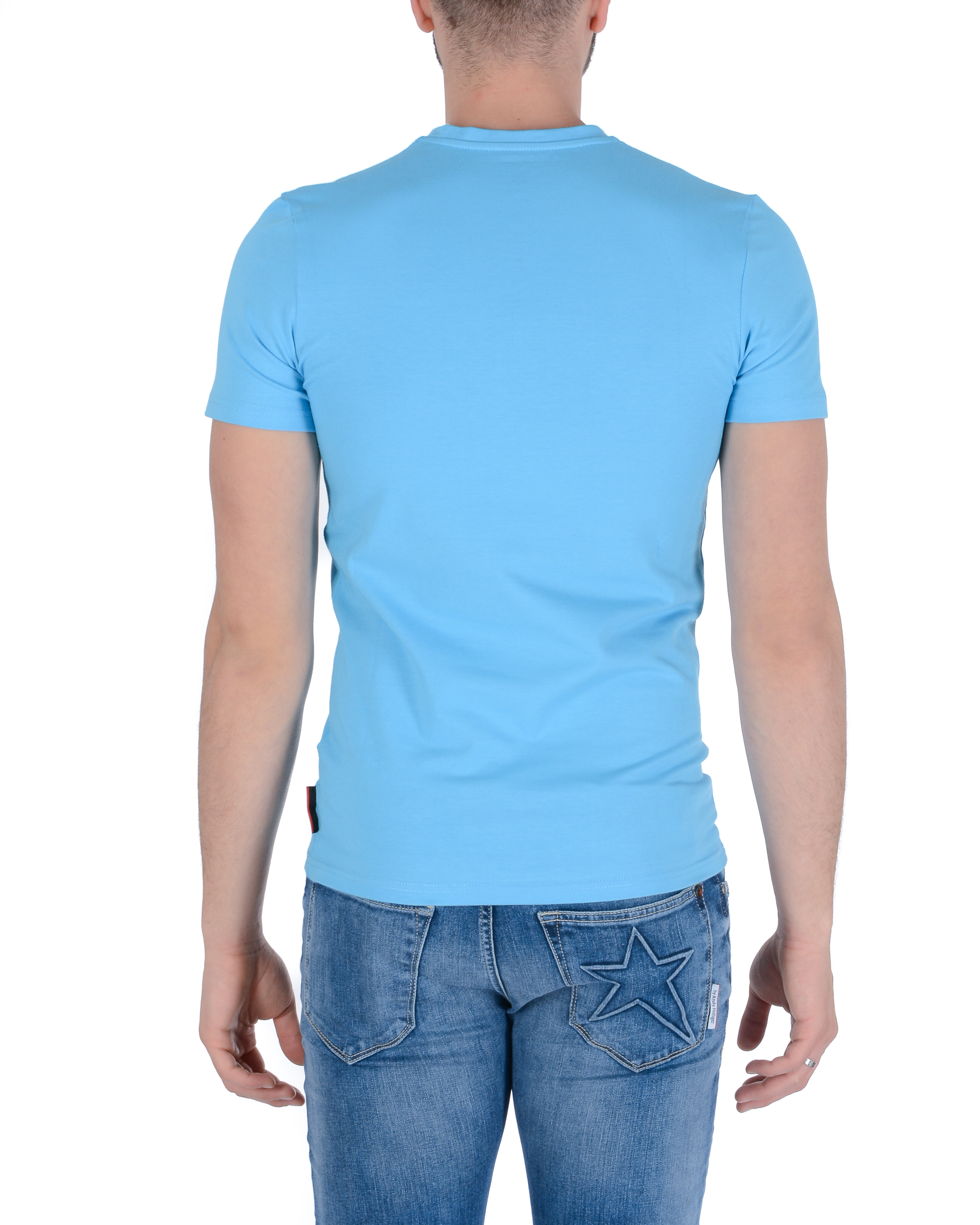 Maglietta da uomo Andrew Charles KENAN AZURE S6