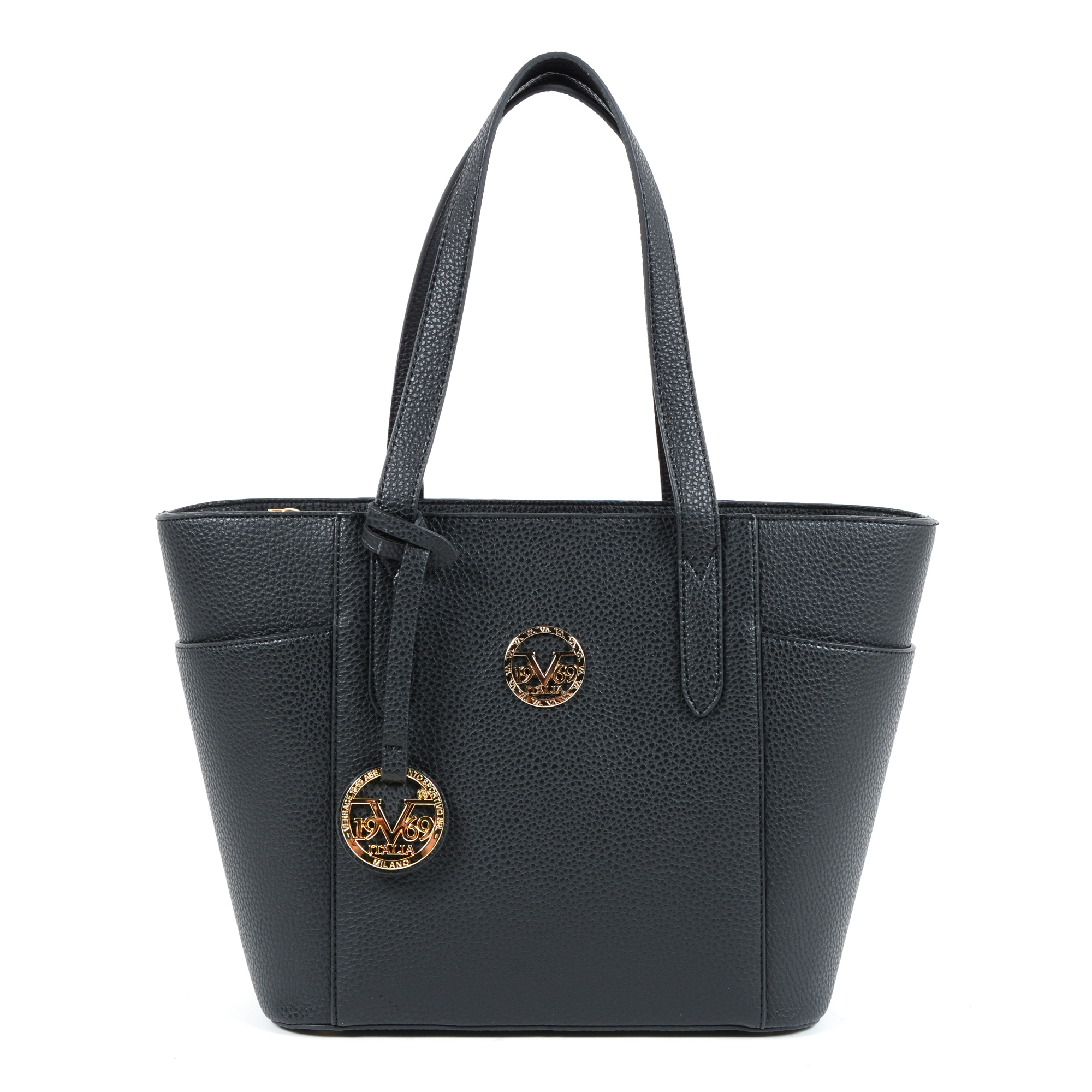V 1969 Italia Borsa da donna nera KIEV