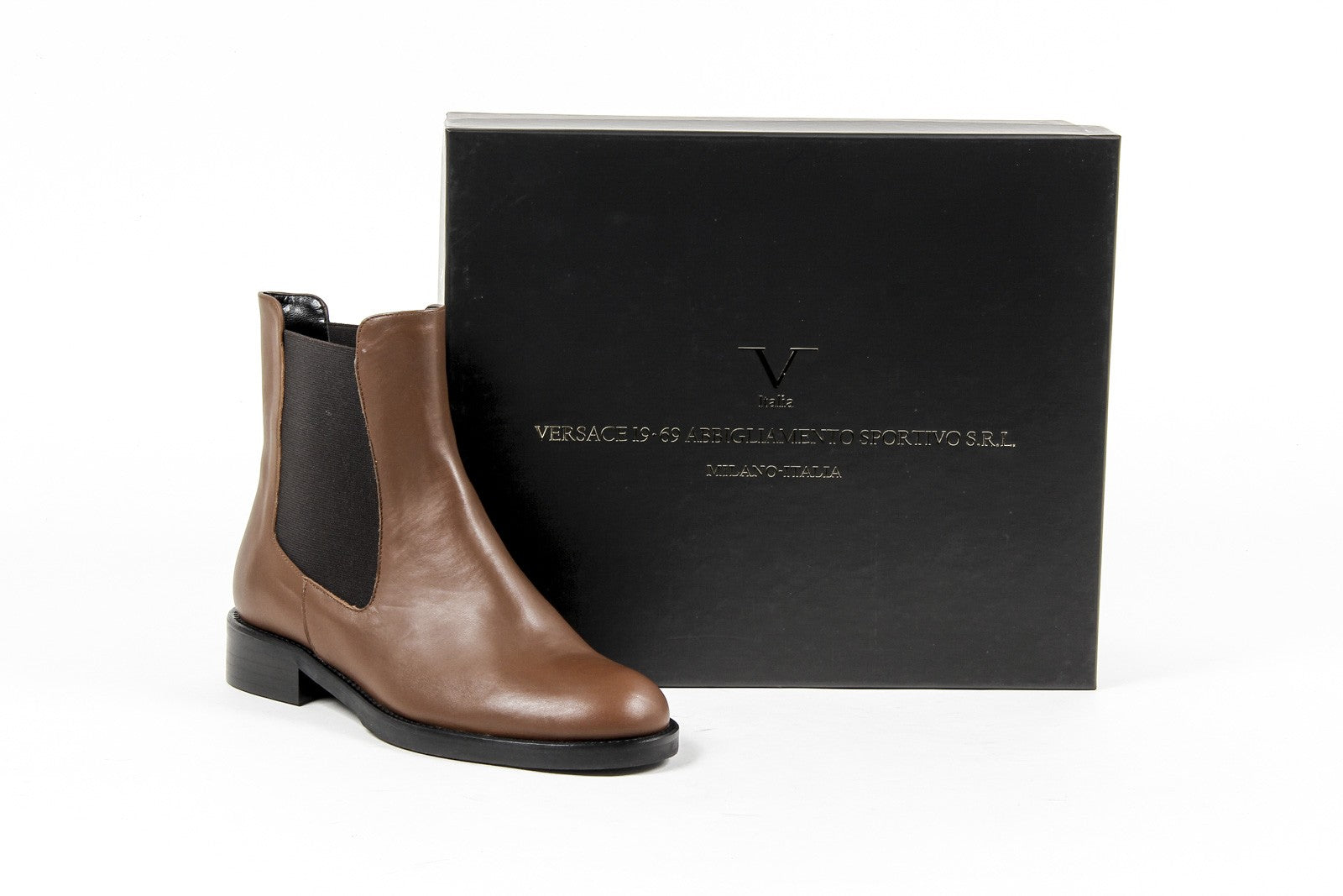 Stivaletto Donna V 1969 Italia C09 VITELLO MARRONE