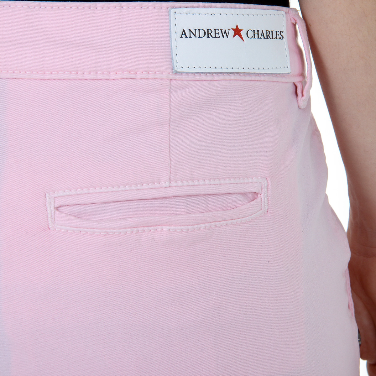 Pantaloni da donna Andrew Charles rosa PENDA