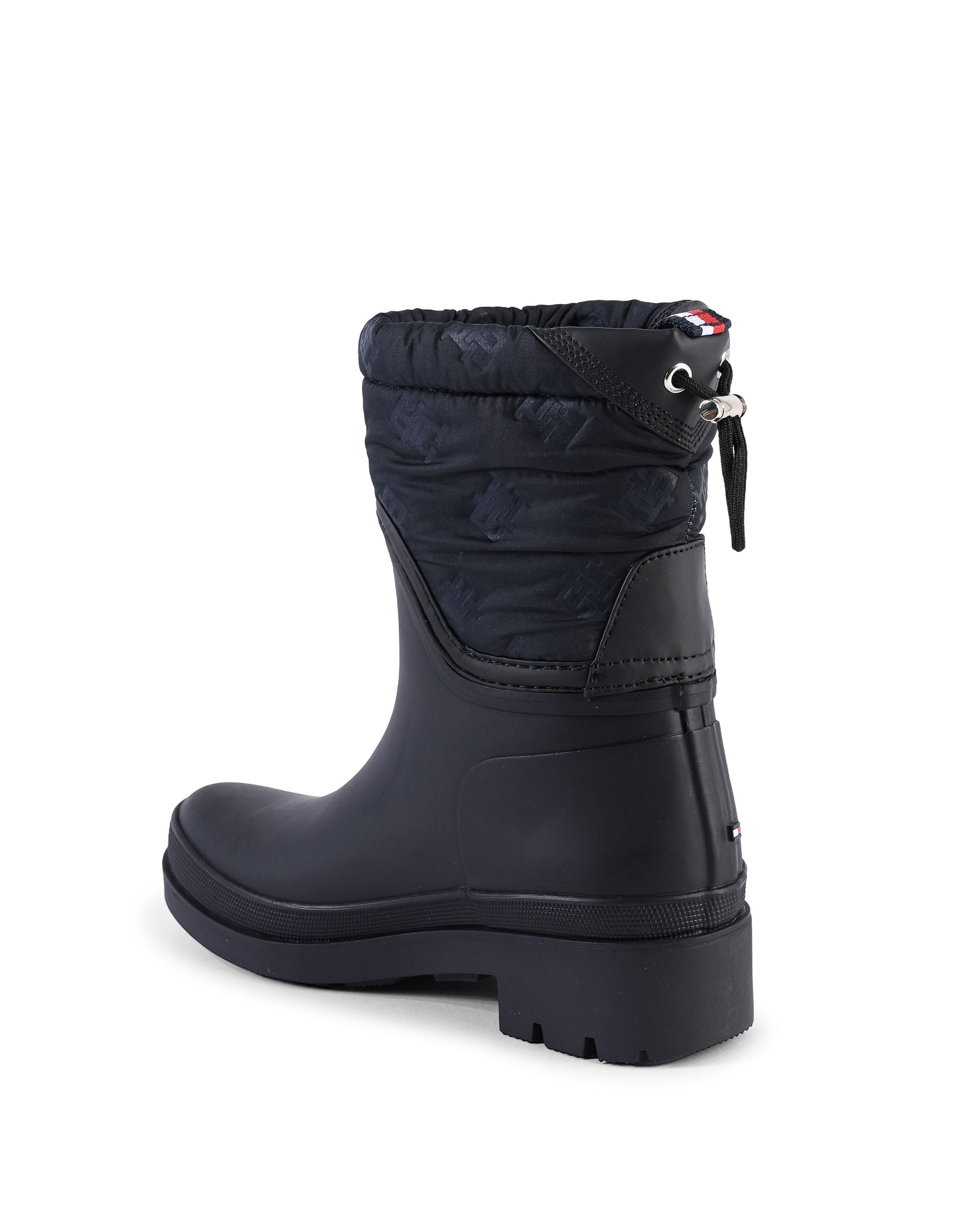 Stivali da donna Tommy Hilfiger neri FW0FW06848BDS