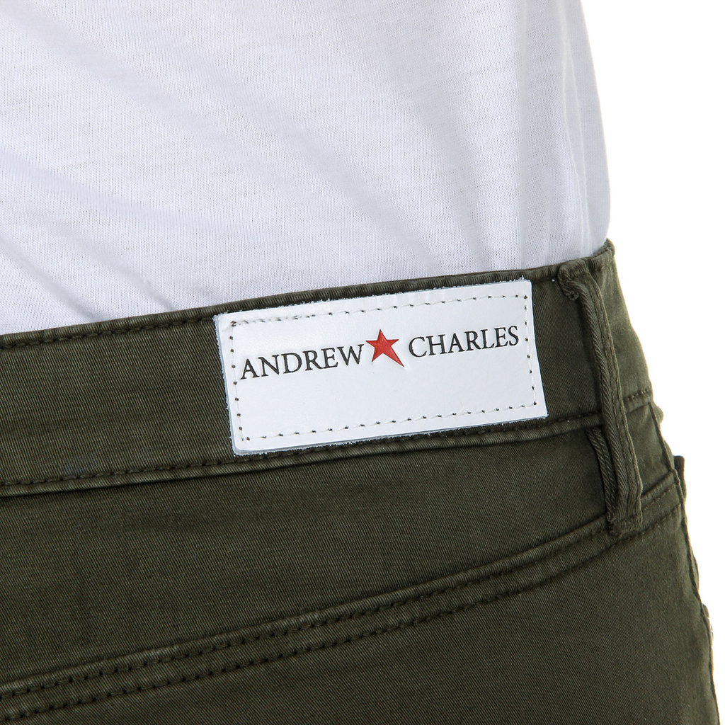 Pantaloni da donna Andrew Charles verdi CLAIRE