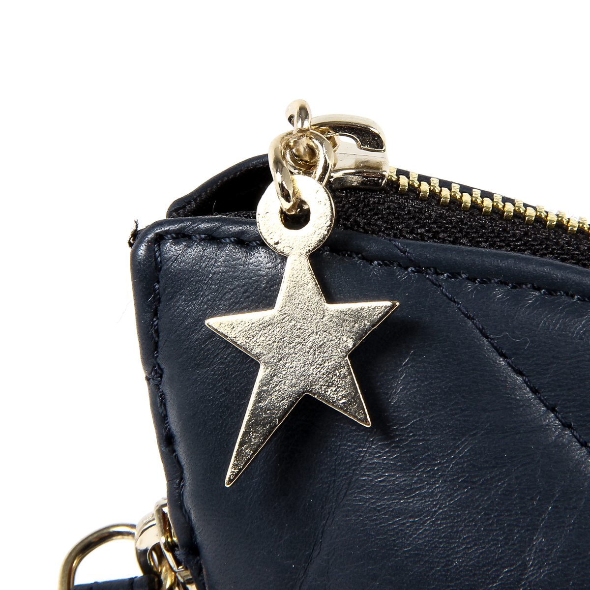 Borsa a mano da donna Andrew Charles blu scuro TESS