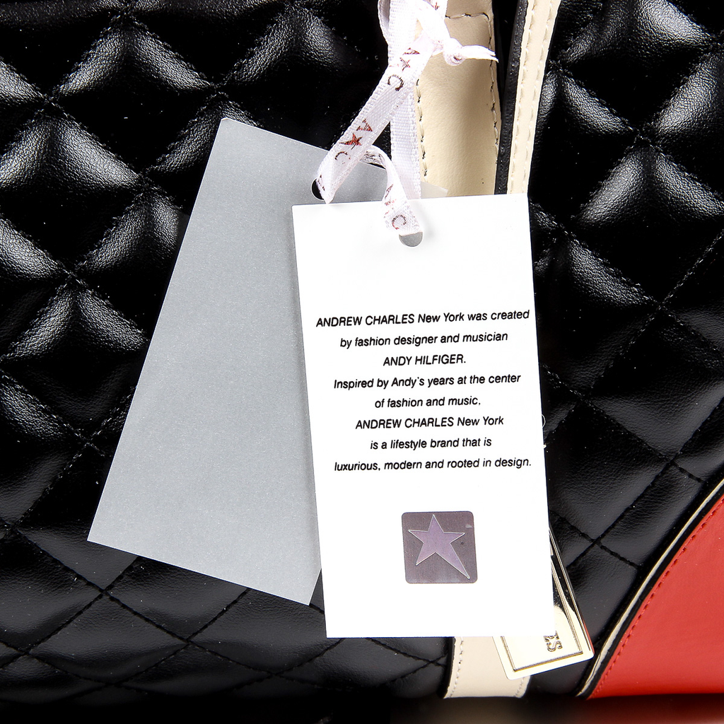 Borsa a mano da donna Andrew Charles nera ABBIE