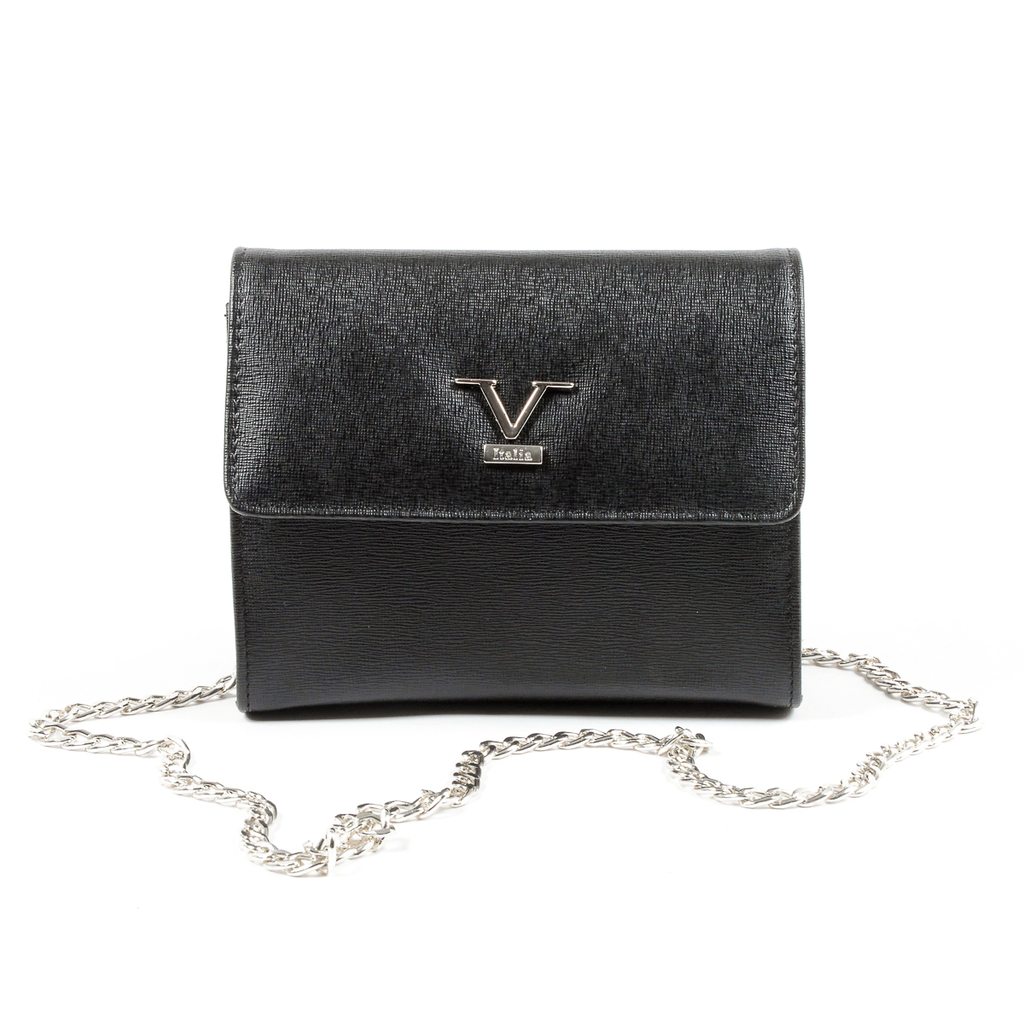 V 1969 Italia Borsa da donna nera PANAMA