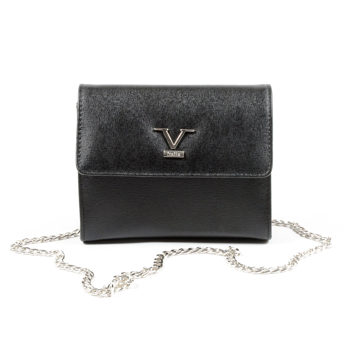 V 1969 Italia Borsa da donna nera PANAMA