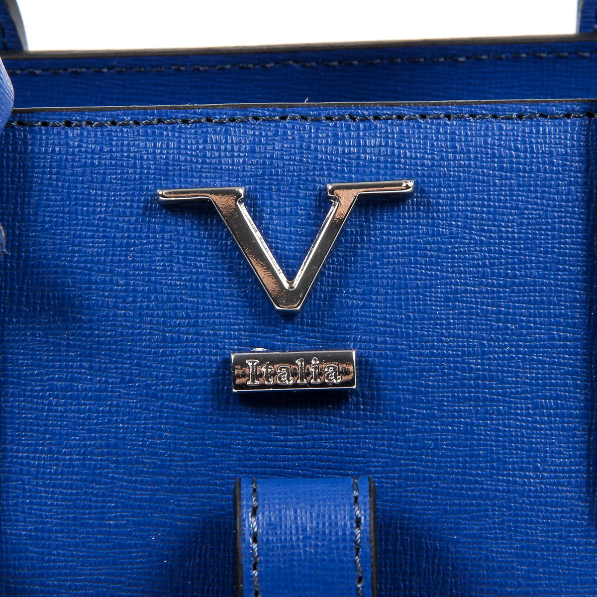 Borsa da donna V 1969 Italia V006-S SAFFIANO BLUETTE