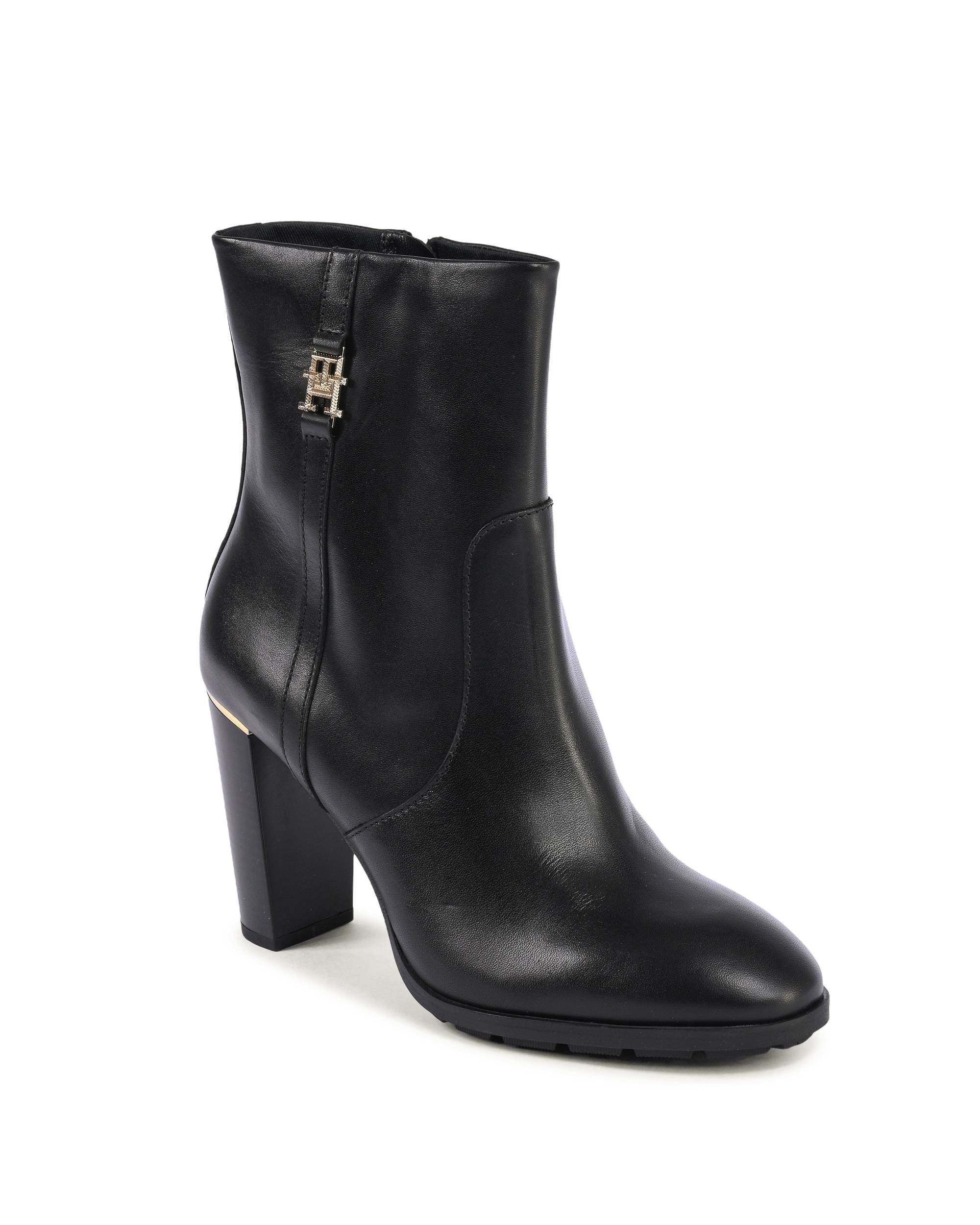 Tommy Hilfiger Stivali da donna NERO FW0FW07540BDS