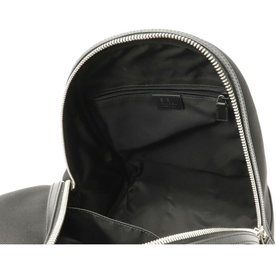 Zaino Gucci Web stripe da uomo nero