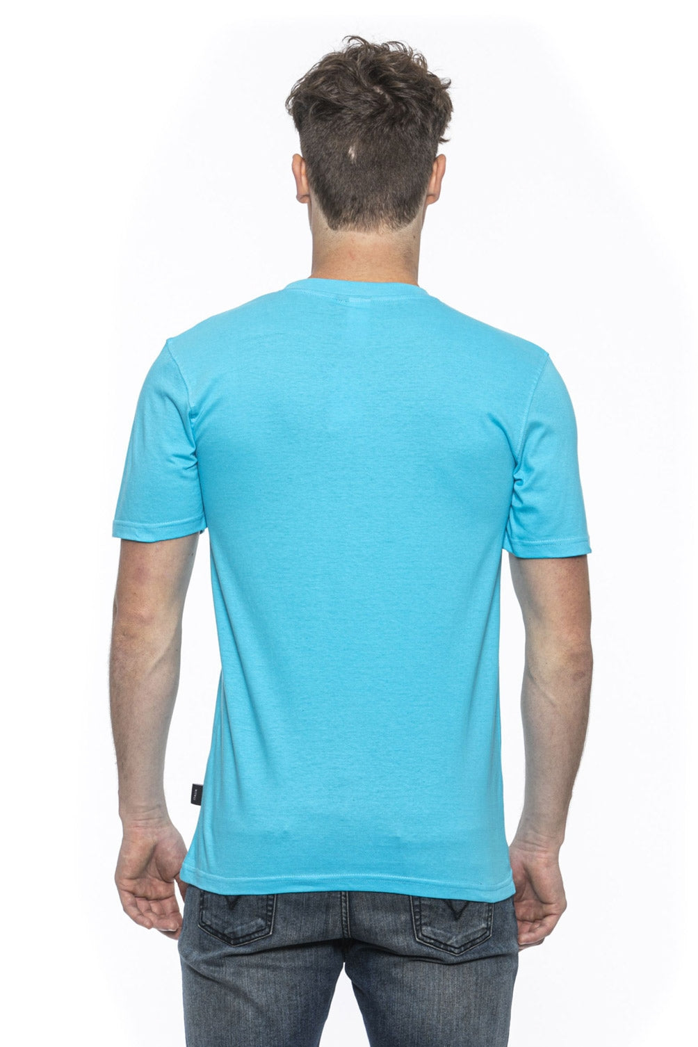 19V69 Italia T-Shirt Uomo Azzurro MIKE TURQUOISE