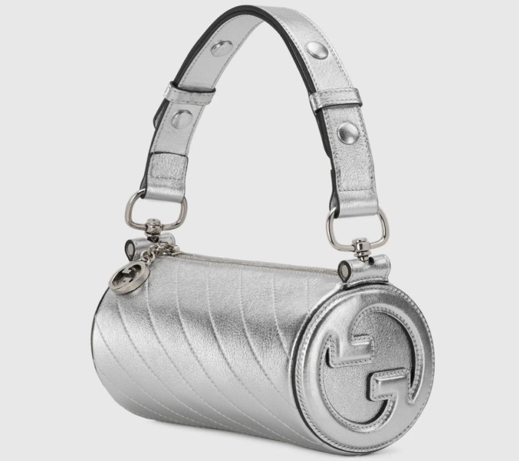 Borsa a tracolla in pelle Blondie