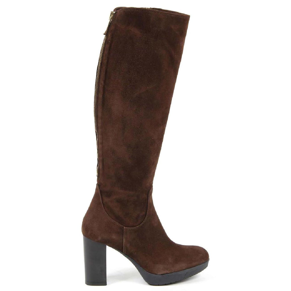 V 1969 Italia Womens High Boot S01 CAMOSCIO T. MORO