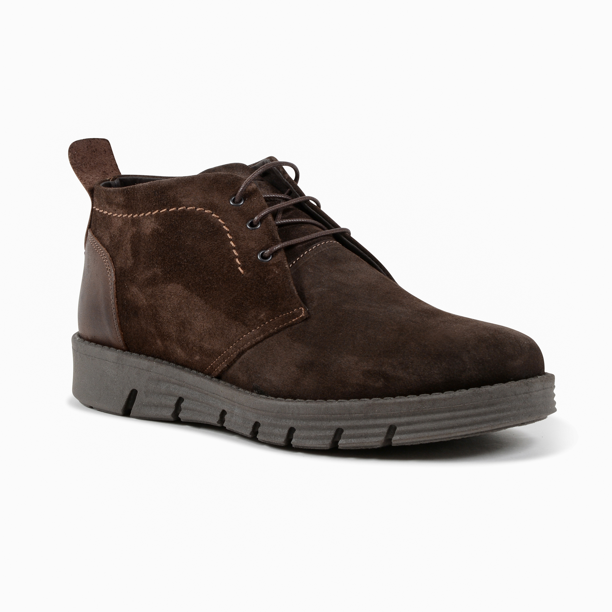 19V69 Italia Mens Ankle Boot Brown 930 CAMOSCIO T MORO