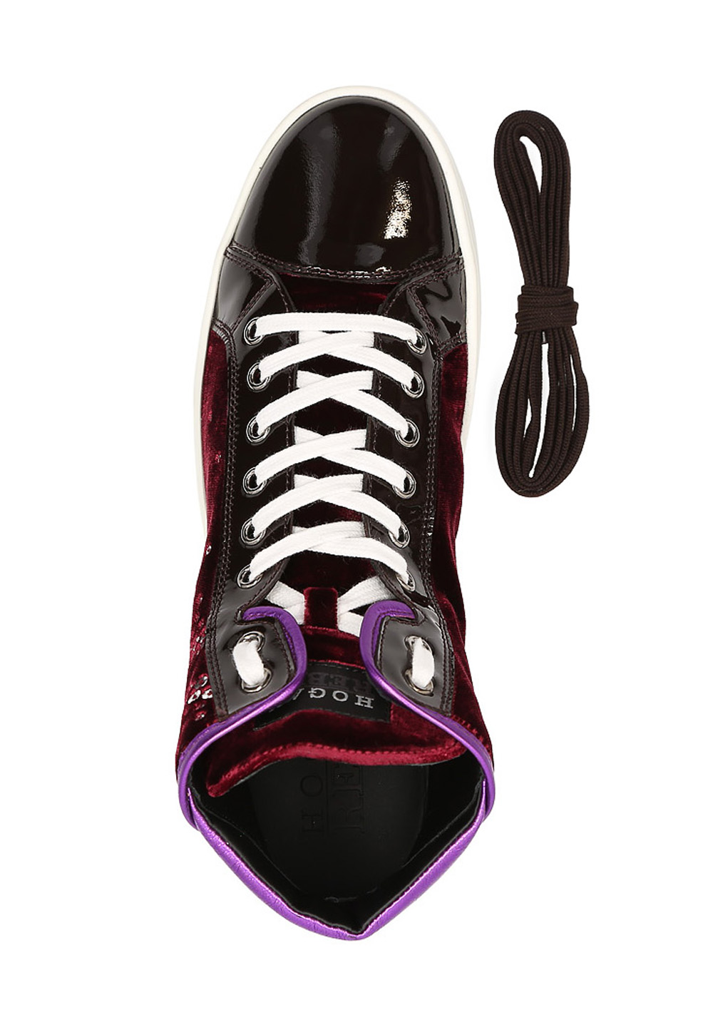 Hogan Sneaker Donna Nero Rebel HXW1820N26166ZQ568M