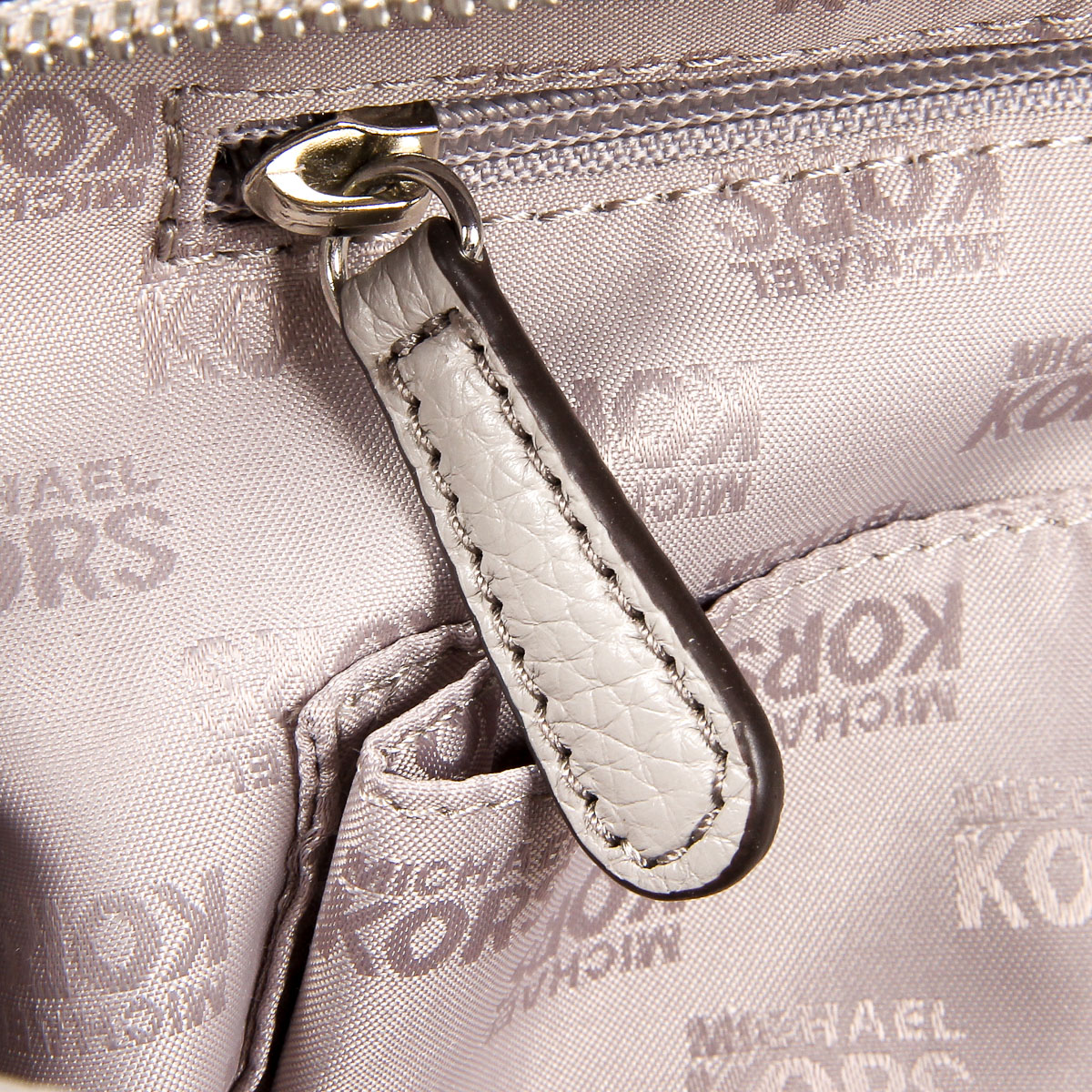Borsa a mano da donna Michael Kors BEDFORD 35S7SBFT3L GRIGIO PERLA