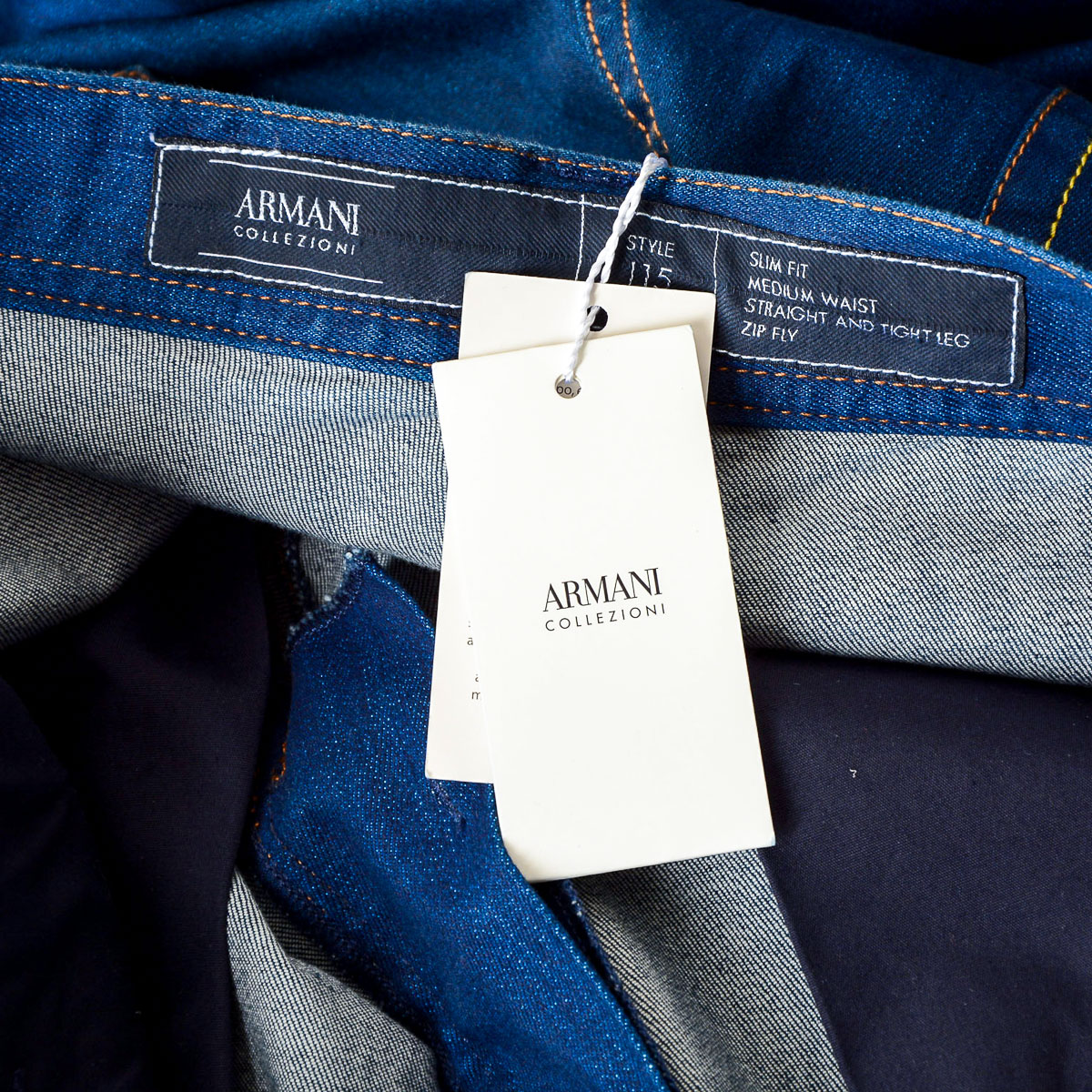 Jeans Armani Collezioni Uomo Blu