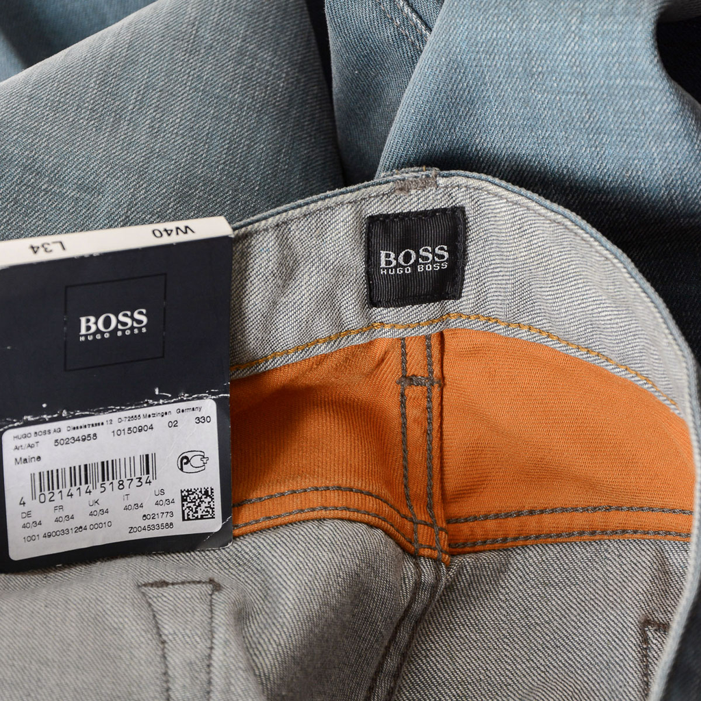 Jeans da uomo Hugo Boss Azzurro MAINE