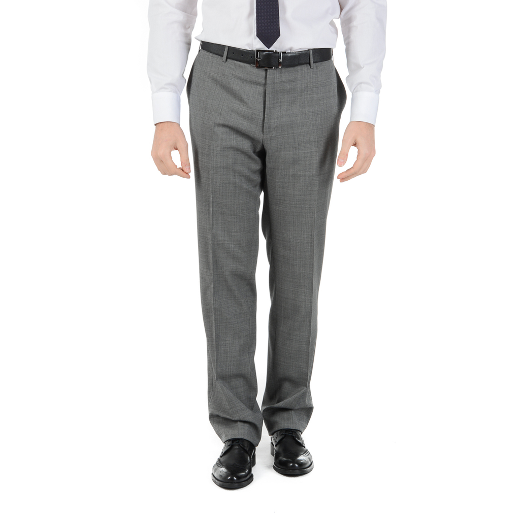 Abito da uomo Corneliani a maniche lunghe grigio Super 110's
