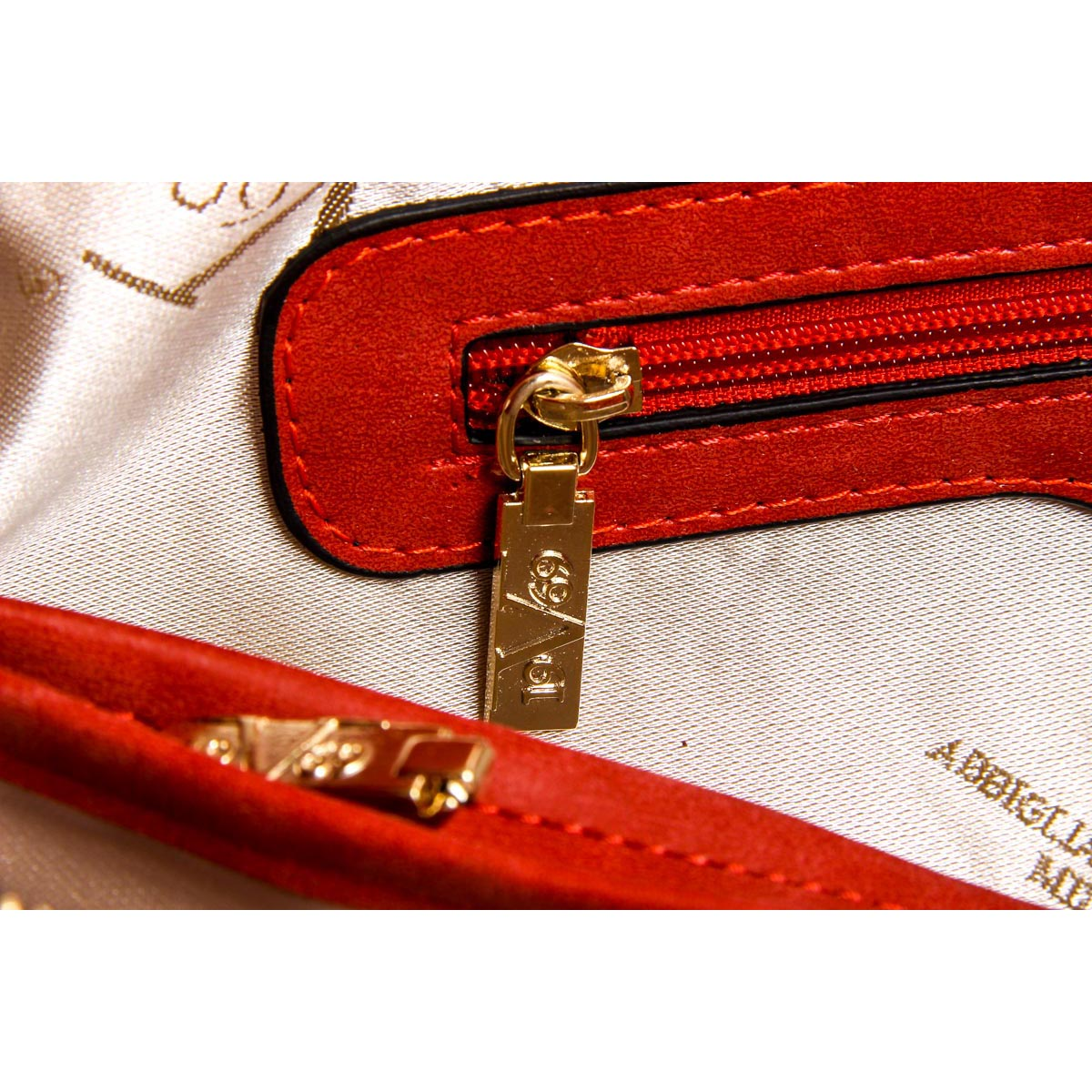 V 1969 Italia Borsa da donna V1969007 ROSSA