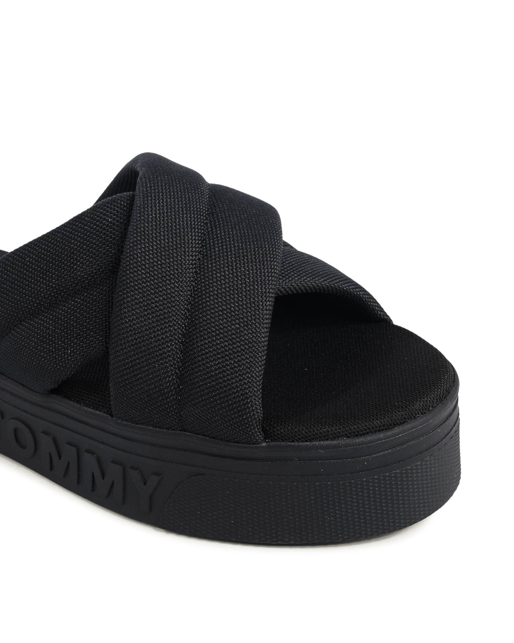 Sandalo da donna Tommy Hilfiger nero EN0EN02465BDS