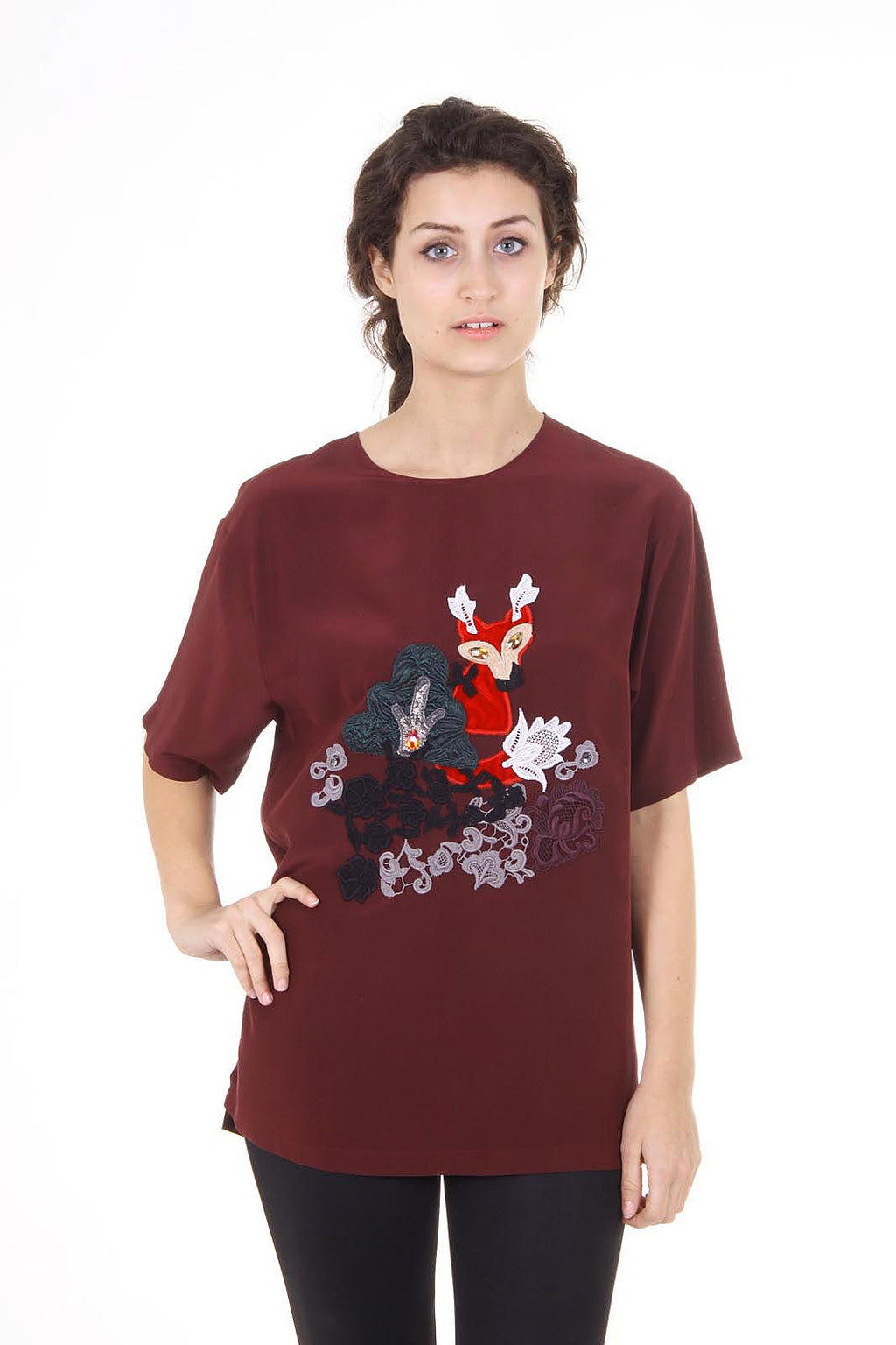 Dolce & Gabbana t-shirt da donna a manica corta F7M20Z G7ARN F0517