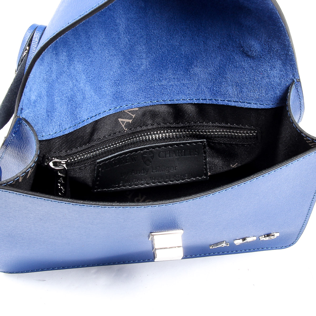 Borsa a mano da donna Andrew Charles blu MELODY