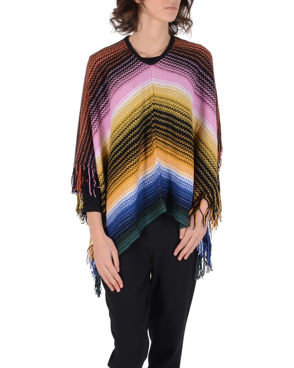 Missoni Donna Poncho Multicolore POB1WMD61070001