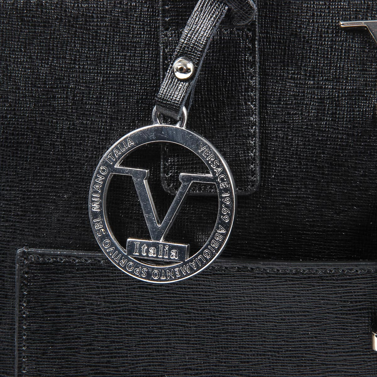 V 1969 Italia Borsa da donna V006-S SAFFIANO NERO