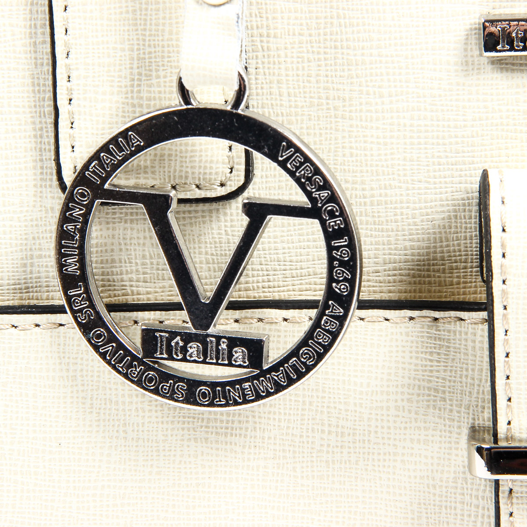 V 1969 Italia Borsa da donna V006-S SAFFIANO CREMA