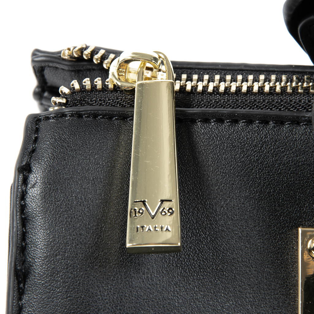 V 1969 Italia Borsa da donna nera LISA