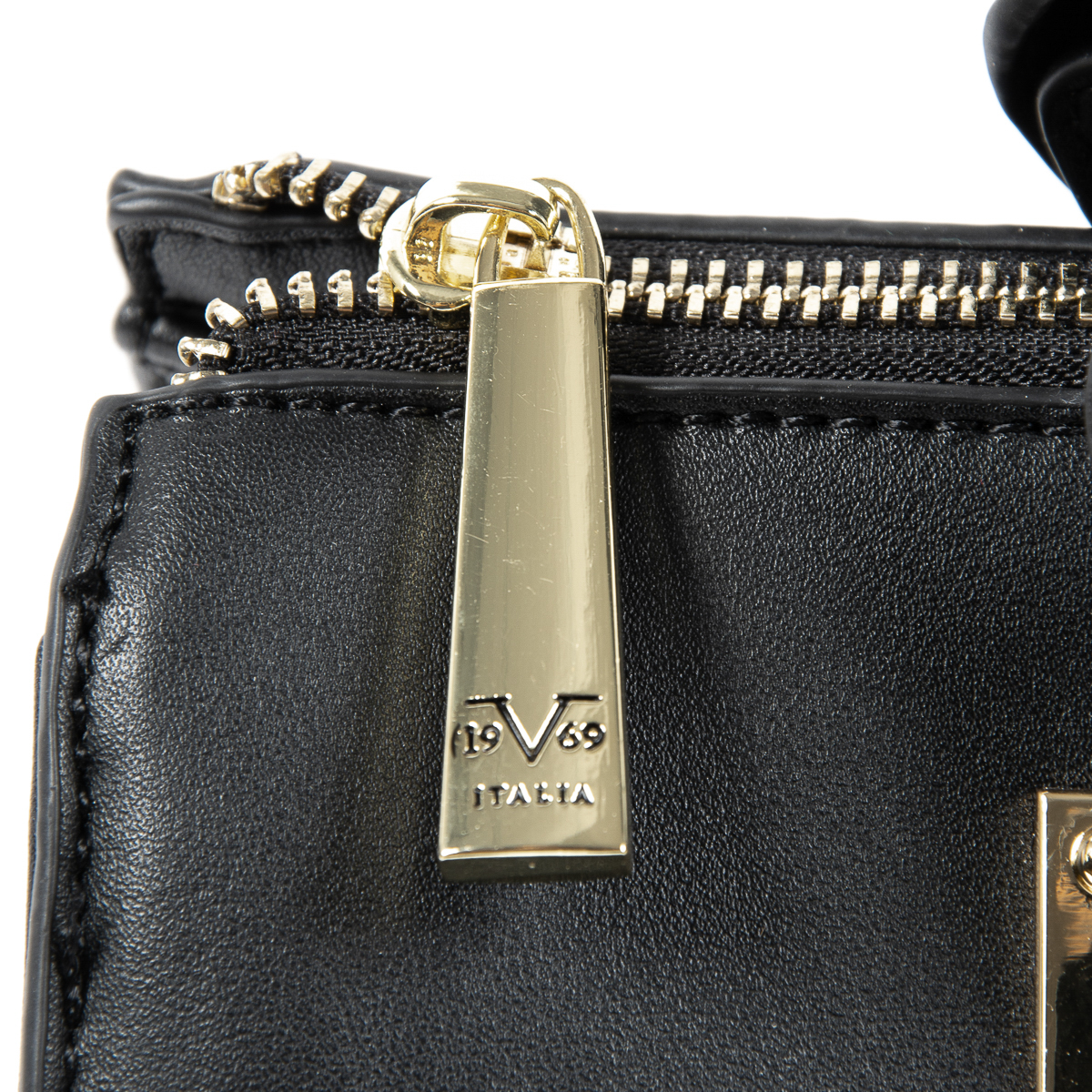 V 1969 Italia Borsa da donna nera LISA