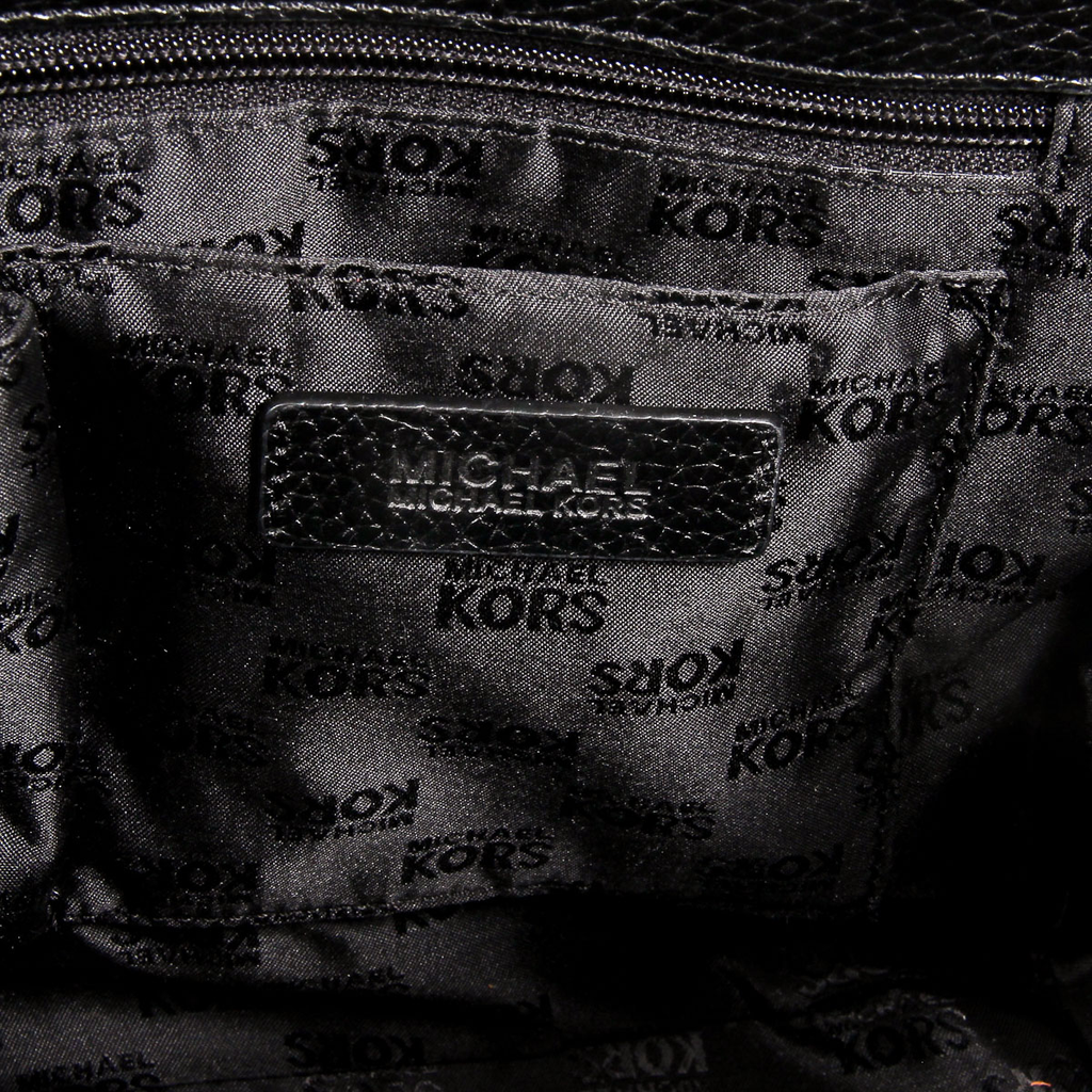 Borsa a mano da donna Michael Kors VANNA 35T7GV3S3L NERA