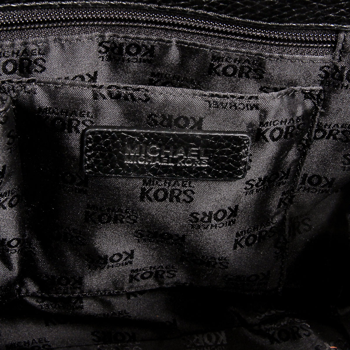 Borsa a mano da donna Michael Kors VANNA 35T7GV3S3L NERA