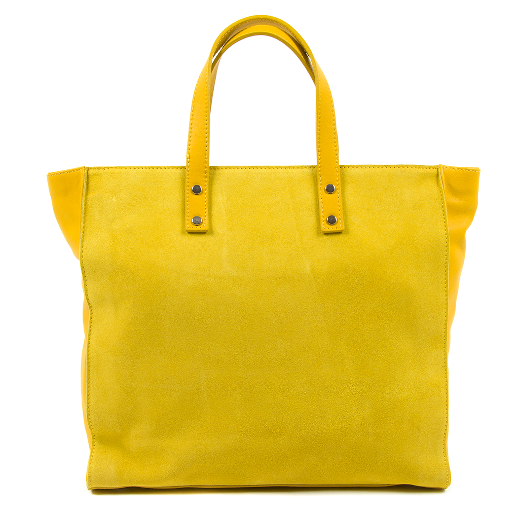 Borsa a mano da donna Andrew Charles gialla JENNER