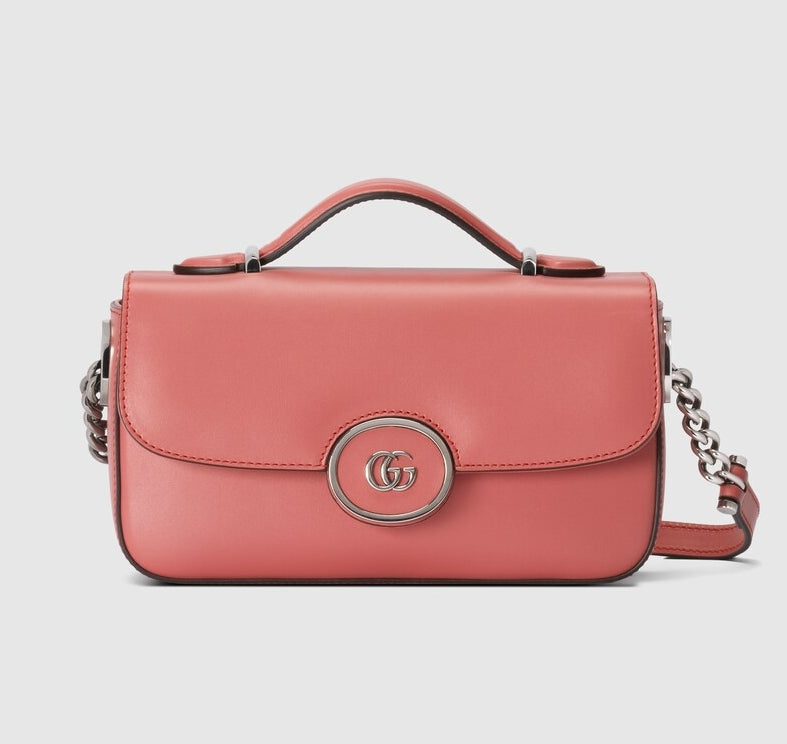Borsa a tracolla in pelle GG Lock