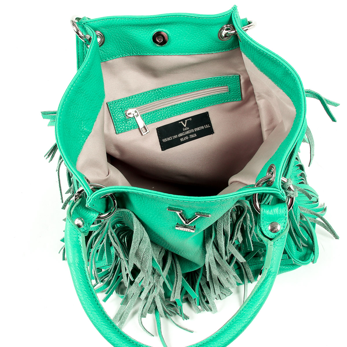 V 1969 Italia Borsa da donna verde ZURIGO