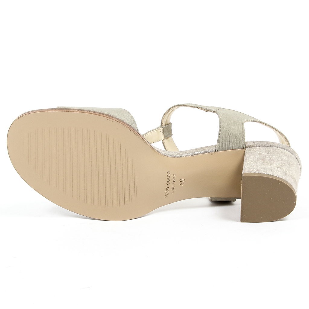 V 1969 Italia Sandalo da donna Taupe IDA