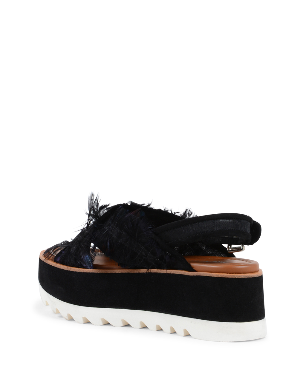 Sandalo con plateau da donna Premiata nero M4729 EGITTO NERO
