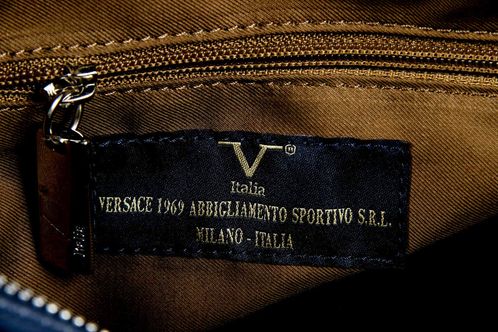 V 1969 Italia Borsa da donna V011 S BLUE JEANS