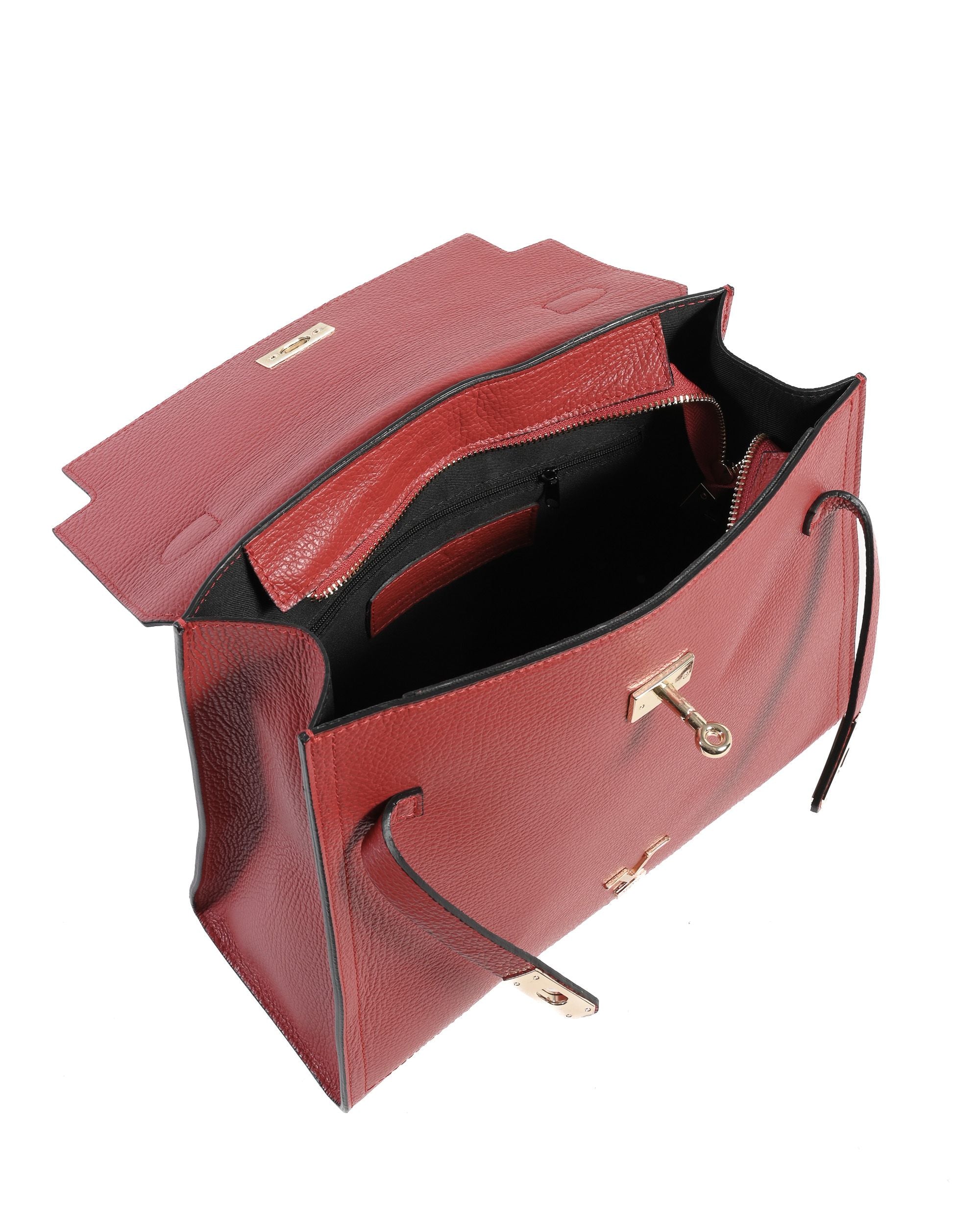 Borsa da donna V Italia Rossa BG12010 DOLLARO ROSSO
