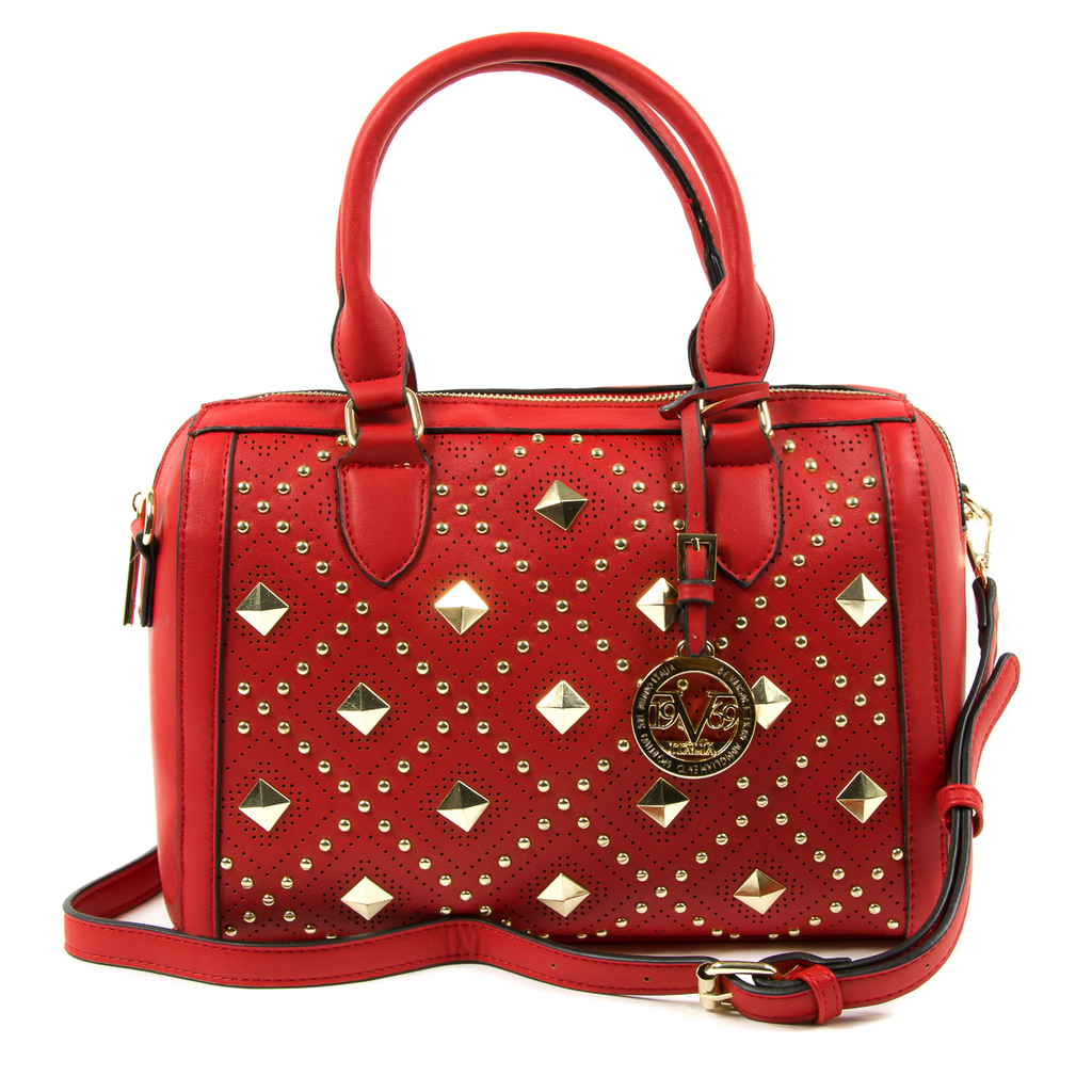 V 1969 Italia Borsa da donna rossa CLAIRE