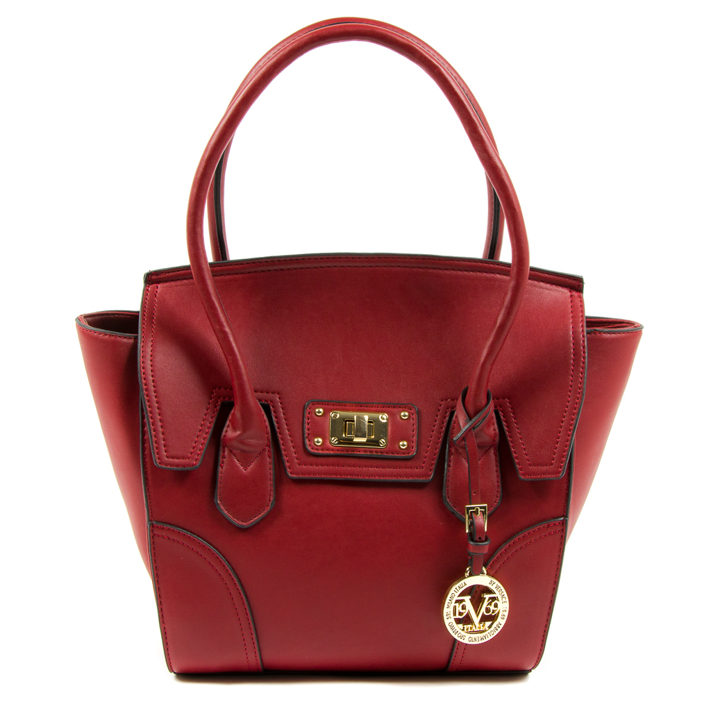 V 1969 Italia Borsa da donna Bordeaux SALLY